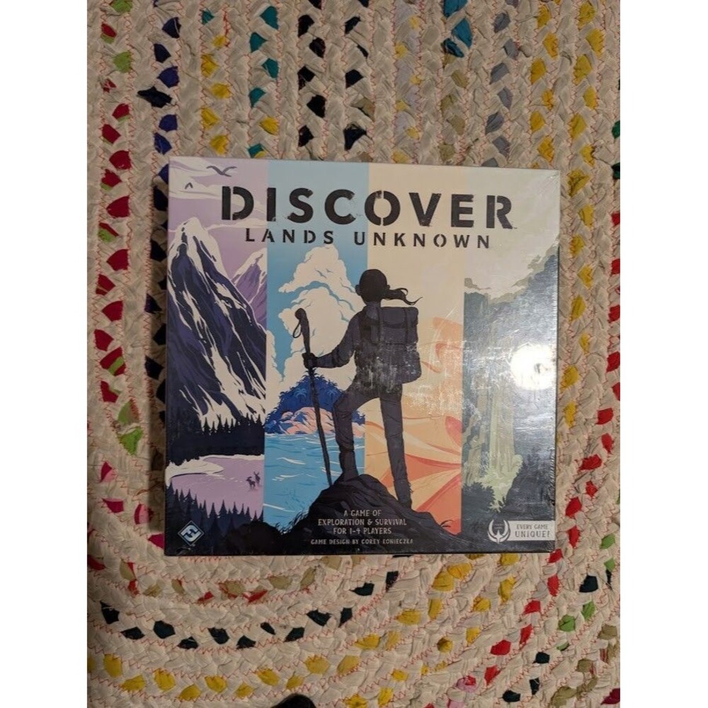 Discover: Lands Unknown - Survival Adventure Board Game Desert + Snow